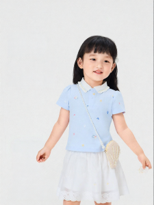 Purcotton | Antibacterial Girls Polo Shirt