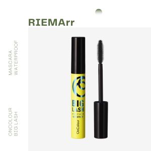 oncolour big lash mascara waterproof - maskara black