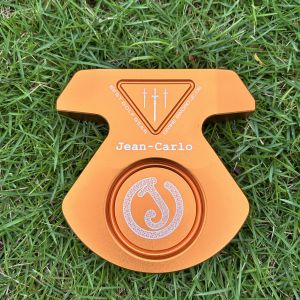 Vermilion Bird Skull Head Putter Head Golf Putter Head High Forgiveness Aluminium Alloy CNC Machined Universal Golf Putter Head