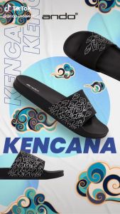 H&N Online Shop - Sandal Slide ANDO KENCANA & COLLEGE - Ready SIze 40-43