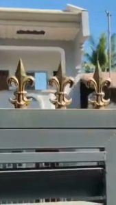 Stainless Steel Conical Arrow Conical Based Arrow Design For Railings Window Grill Flash Hardware