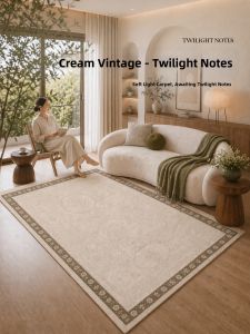AOVOC | Creamy Style Waterproof Soundproof Stain-Resistant Anti-Slip Easy to Clean Carpet
