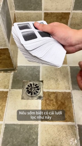 Miếng Lưới Lọc Rác Chống Tắc Cống Thoát Nước Nhà Tắm Ngăn Côn Trùng.