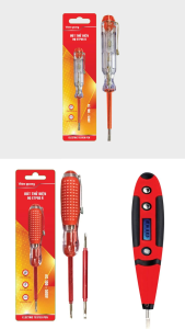 Bút thử điện Điện Quang ĐQ ETP06 R (Đầu vít dẹp140 mm màu đỏ)
