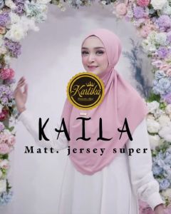 Kartika Hijab Bergo Non Pad Kaila Jersey Super