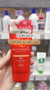 KEM DƯỠNG DA TAY Q10 NỘI ĐỊA NHẬT KOSÉ (ĐỦ MÀU) - DƯỠNG ẨM GIÚP DA TAY KHÔNG BỊ KHÔ RÁP DƯỠNG TRẮNG DA BÀN TAY