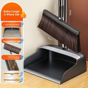 Joybos | Non-Hair-Sticking Broom and Dustpan Set