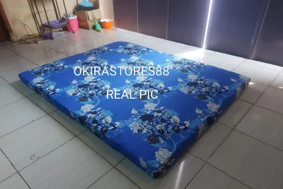 FROMO KASUR BUSA BERKUALITAS TINGGI MUAT 4 ORANG UKURAN 180×160×10 CM- 180×80×10 cmSEMUA MOTIP REDY
