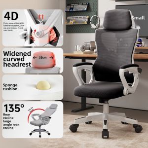 Ergonomic Height-Adjustable Comfortable Office and Gaming Chair