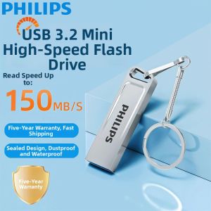 Philips | Metal Large Capacity High-speed Custom USB Flash Drive