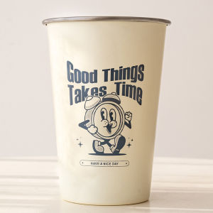 Stainless Steel Toothbrush Cup Set Couple High Value New Model Clock Design Home Luxury Lightweight Bathroom Accessories