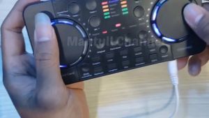 COD TaffSTUDIO Audio Bluetooth USB External Soundcard Live Microphone - V300 Pro / soundcard tombol kontrol multiguna buat komputer laptop smartphone hp bluetooth murah terbaru 12 Jenis Efek Suara baterai isi ulang youtuber vlog live streaming tren viral