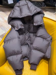 GOUWU | Petite Hooded Lightweight Padded Jacket Down Coat