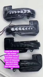 LAMPU SEIN SPION TOYOTA INNOVA REBORN 2016-2022 ALL NEW FORTUNER 2016-2025 INNOVA ZENIX 2022 2023 2024 2025 2026 HILUX REVO 2015-2024 WELLCOME LIGHT RGB SEIN RUNNING SENJA RGB HARGA SEPASANG