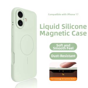 YOUSIDUN | Magnetic Liquid Silicone Full Coverage Shockproof Phone Case