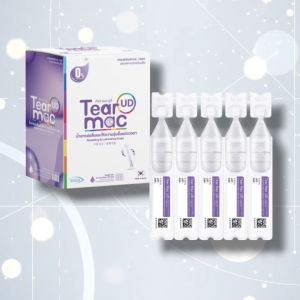 Tear mac UD 0.5ml.x30 น้ำยาชุ่มชื้นดวงตา ชนิดรายวัน ไร้สารกันเสีย