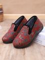 Old Beijing Cotton Shoes Women's Winter Warm Boot Thickened Anti-slip Soft Bottom Casual Shoes for Middle-aged And Elderly. 
