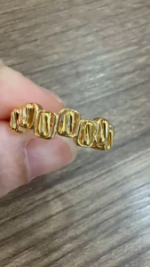 Poh Heng Jewellery 22K Luma Bead Ring in Yellow Gold[Price By Weight]