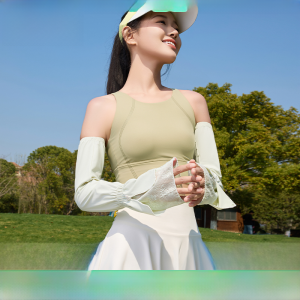 miiow | Cat Woman Summer Long Sleeve Lace Gloves Loose Thin Ice Arm Covers For Cycling Driving Breathable Protective Arm Pads