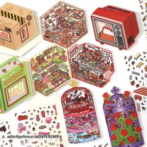 Scenery Crafting Decorative Stickers 2.5D