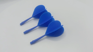 3Pcs 2BA Dart Accessories Integrated Flight & Shaft Set Perfect for Both Soft Tip & Steel Tip Darts
