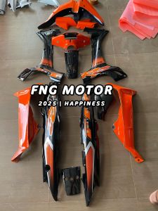 FULLSET BODI HALUS FIZ R FIZR FIS R Fulll clutch warna oren hitam