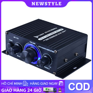 【HCM Vận Chuyển Nhanh】Bộ Khuếch Đại Công Suất Âm Thanh Mini AK170 12V Bộ Thu Âm Thanh Kỹ Thuật Số AMP Kênh Đôi 20W + 20W Bass Treble Điều Khiển Âm Lượng Cho Sử Dụng Trên Xe Hơi
