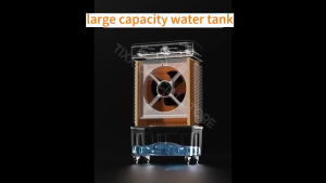 TIXX 1HP Air Cooler Fan 70L Aircon Fan With HEPA Air Filter Mite Dust Hair Filter Electric Fan