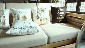 Sarung Bantal Sofa Bludru & Vintage Pillow Cushion Cover 45x45cm