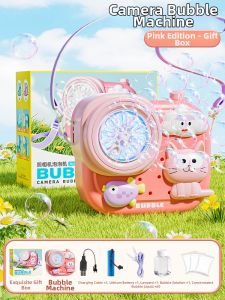 XIDIQI | Automatic Handheld Camera Shaped Bubble Machine Toy