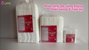 Combo 5 Khăn vải khô đa năng cực mềm tiện lợi cho mẹ và bé 200gram