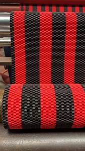 Dual Color Beaded Chain Thickened and Dense Material Car Mat