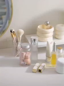 Spring Home ชั้นวางของในห้องน้ำ ที่วางของติดผนัง สามารถใช้เก็บอุปกรณ์ในห้องน้ำ ฯลฯ ที่วางสบู่ สไตล์เรียบง่ายและสง่างาม