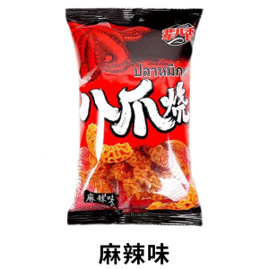 Crunchy Spicy Eight-Armed Burnt Snacks Office Leisure Biscuits Triangle Crisps Traditional Chinese Snack from Tianjin 40g Bag