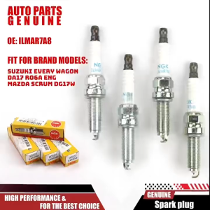 [In stock]NGK ILMAR7A8(4pc) Laser Iridium Spark Plug for Suzuki Every Wagon DA17 RO6A eng Mazda Scrum Dg17w