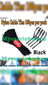 Nylon Cable Ties Zip Ties Industrial Cable Tie(Original 100Pcs/Pack)High toughness stronger bearing capacity Cable Strap