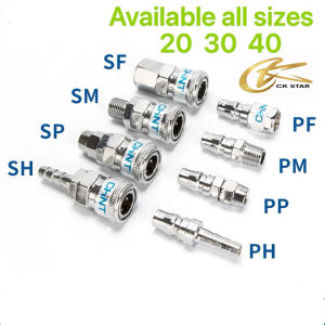 C Type Quick Release Connector Pneumatic fittings Air Compressor Hose Quick Coupler Plug