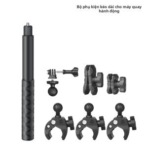 MWUPP | Bộ Thanh Kéo Nhôm và Gậy Tự Sướng Đặc biệt cho Xe Máy 120cm