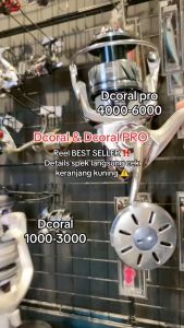 KENZI DCORAL & DCORAL PRO BODY CARBON with REEL STAND SW REEL 1000 2000 3000 4000 5000 6000