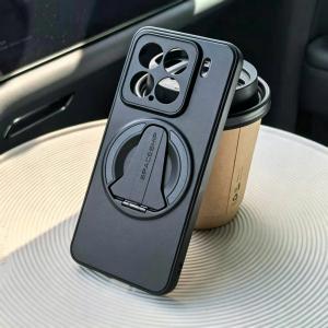 Magnetic Invisible Folding Kickstand Phone Case For Xiaomi 17 Pro Max 15 Ultra 14 Pro 15S Pro Lens Protection Shockproof Cover