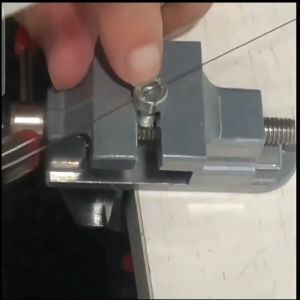 ตัวจับชิ้นงาน ปากกาหนีบชิ้นงานอลูมิเนียม ปรับมุมทำงานได้