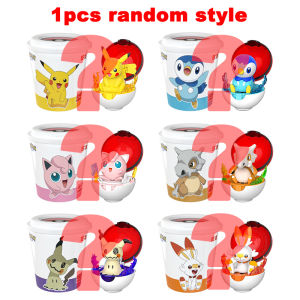 Pokemon Cartoon Anime Action Figure Pikachu Jigglypuff Mimikyu Pokemon Transform Toy Series Model Dolls Toys Kids Birthday Gifts