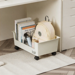 Transparent Storage Box for Books Organizer