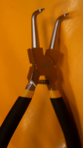 Tolsen Internal Circlip Pliers Bent (180mm 7" | 235mm 9") Dipped Handle