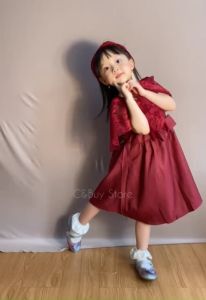 C&Buy Store Baju Anak Perempuan DRESS KELIE 2-5 Tahun ( Gratis Bando ) Dres Gaun Pesta Ulang Tahun Anak Cewek Murah Terbaru Model Putri Princess Korea
