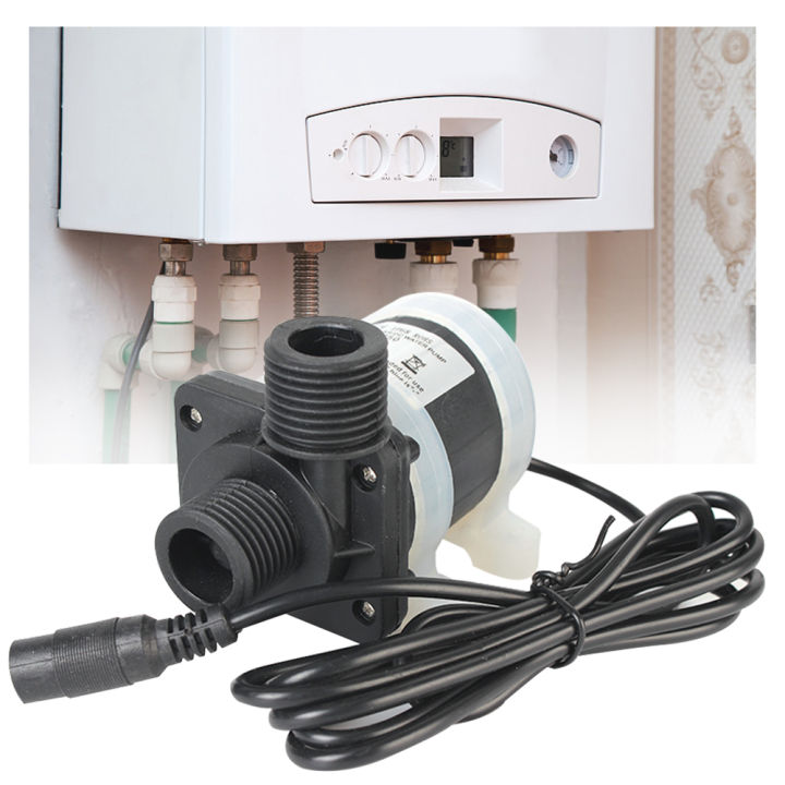 ปั๊มน้ำ DC 12V/24V เพิ่มแรงดัน แบบเงียบ
