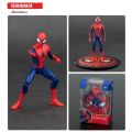 ZD ของเล่น Spider-man ฐาน AGGREGATION GAMEPLAY Iron Man Miles Morales ELECTRO SPIDER GWEN Collection Infinity Saga รูปของเล่น. 