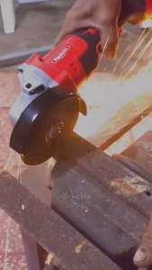 REAIM Brushless Cordless Angle Grinder Portable Professional Industrial Original Wireless Rechargeable cut off machine woodwork