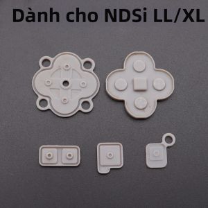 1 Bộ Miếng Cao Su Dẫn Điện Cho GBA GBC GBP AB D-Pad Nút Bấm Tương Thích Với SFC NDSI NGC NDSL N64 3DS Wii - Phụ Kiện Điều Khiển