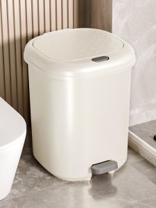 MEIZHUFU | Pedal-Opening High-Capacity Luxury Waste Bin